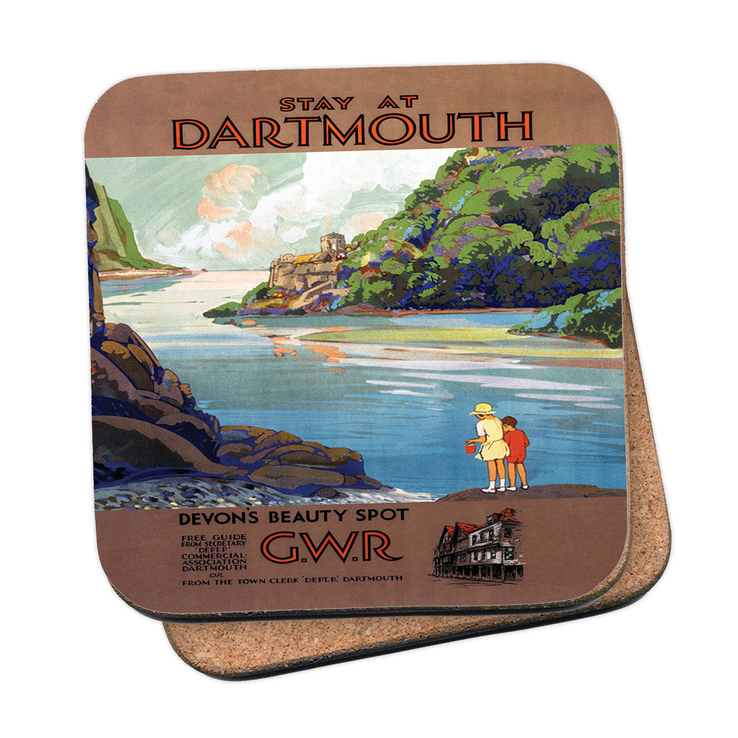 Stay at Dartmouth - Devon's Beauty Spot Coaster