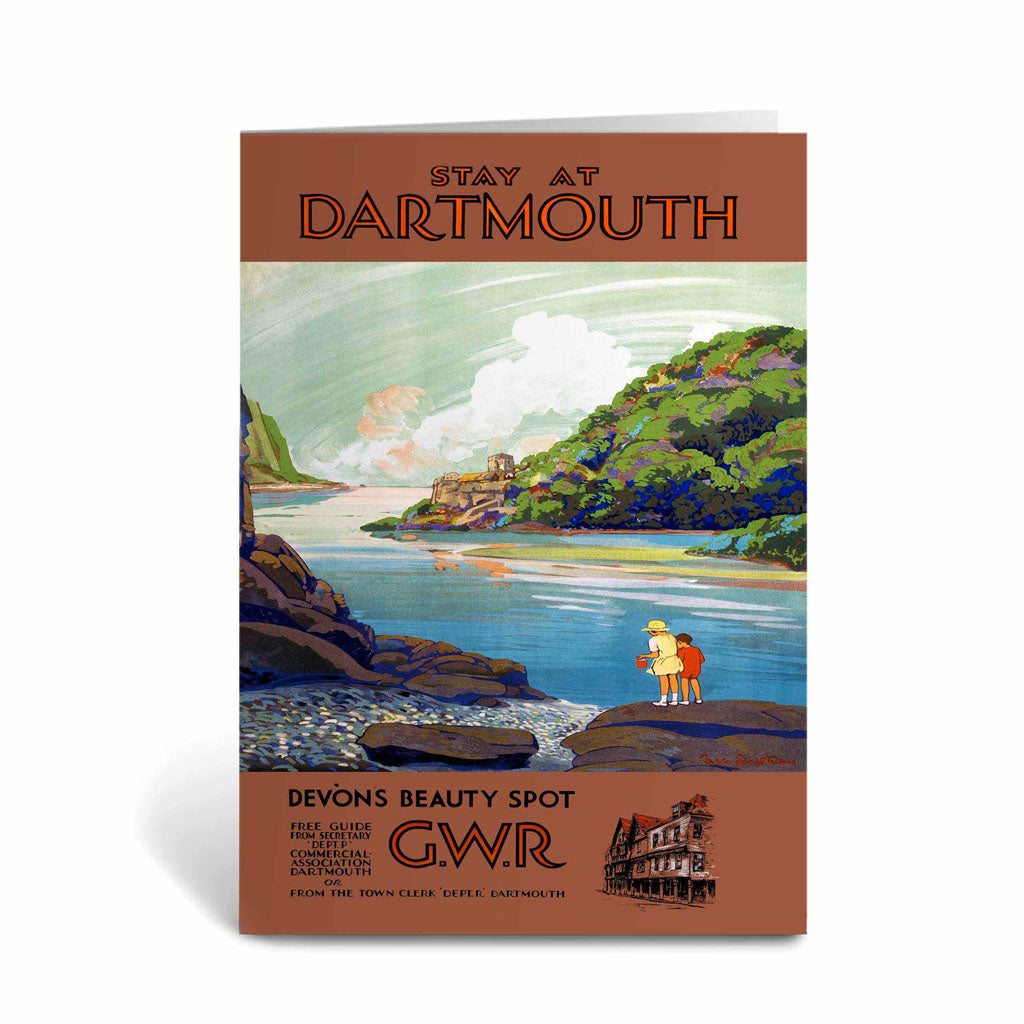 Stay at Dartmouth - Devon's Beauty Spot Greeting Card