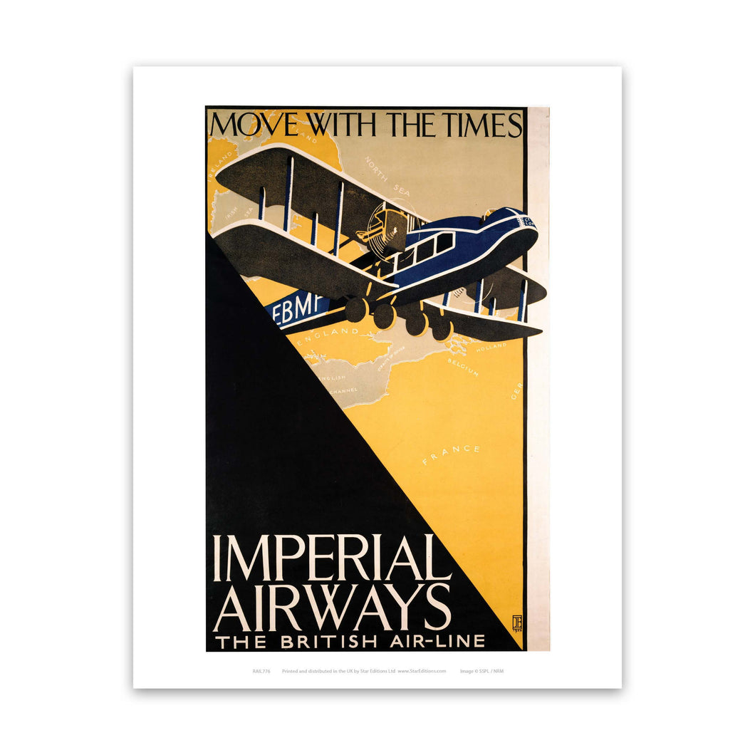 Imperial Airways - the British Air-line Art Print