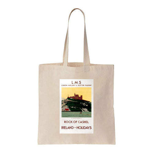 Ireland for Holidays - Rock of Cashel - Canvas Tote Bag