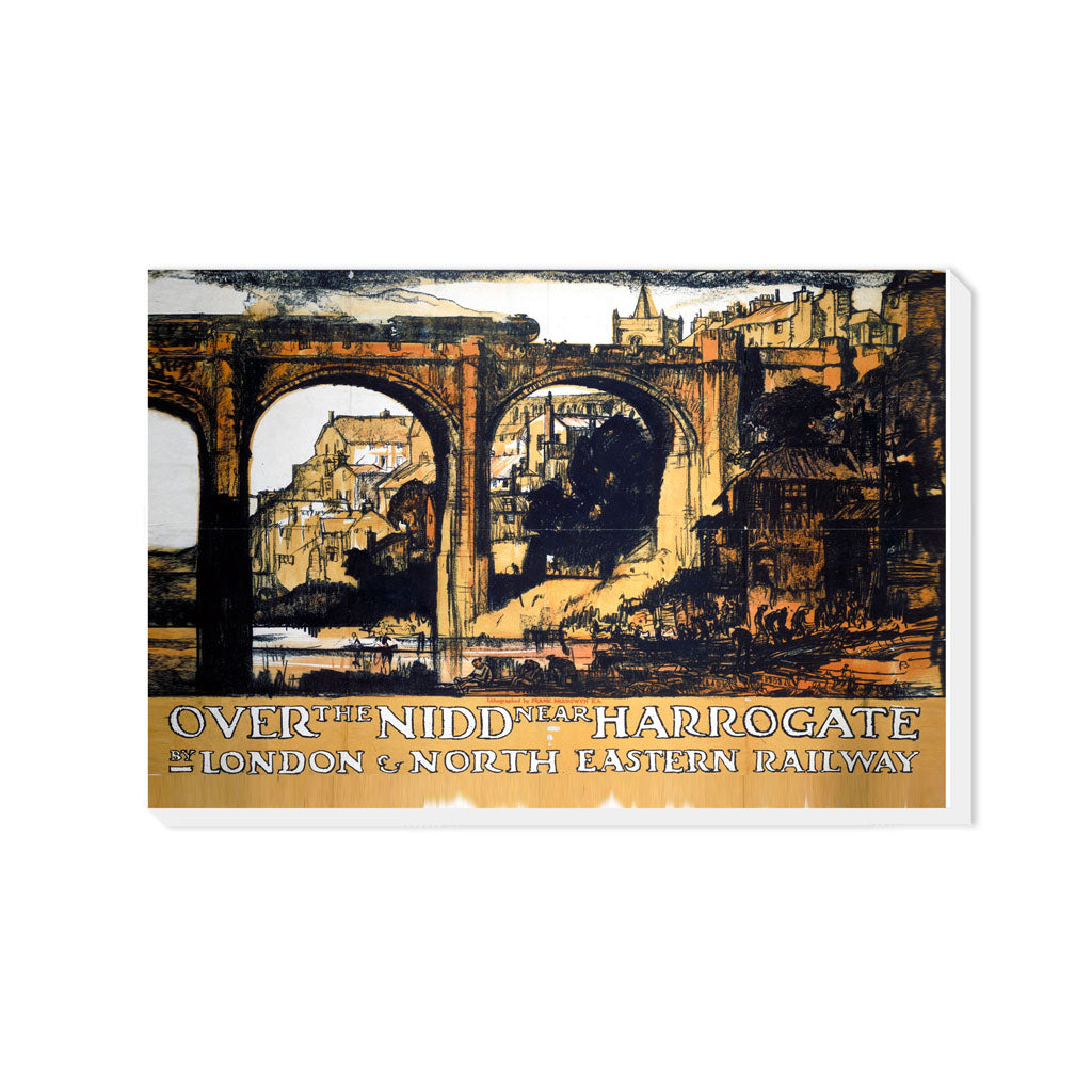 Over the Nidd near Harrogate - Canvas