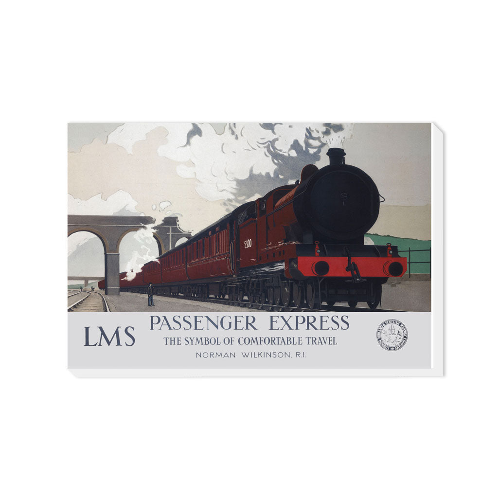 LMS Passenger Express - The Symbol of Comfortable travel - Canvas