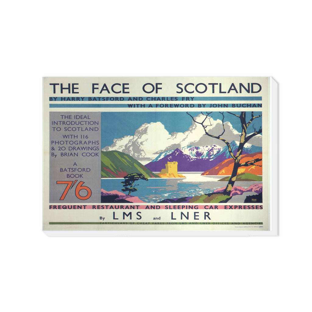 The face Of Scotland - Restaurant and Sleeping car Express - Canvas