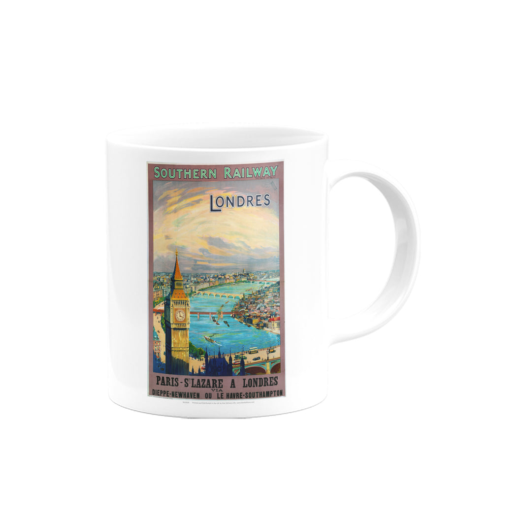 Southern Rail - Londres to Paris St Lazare Mug