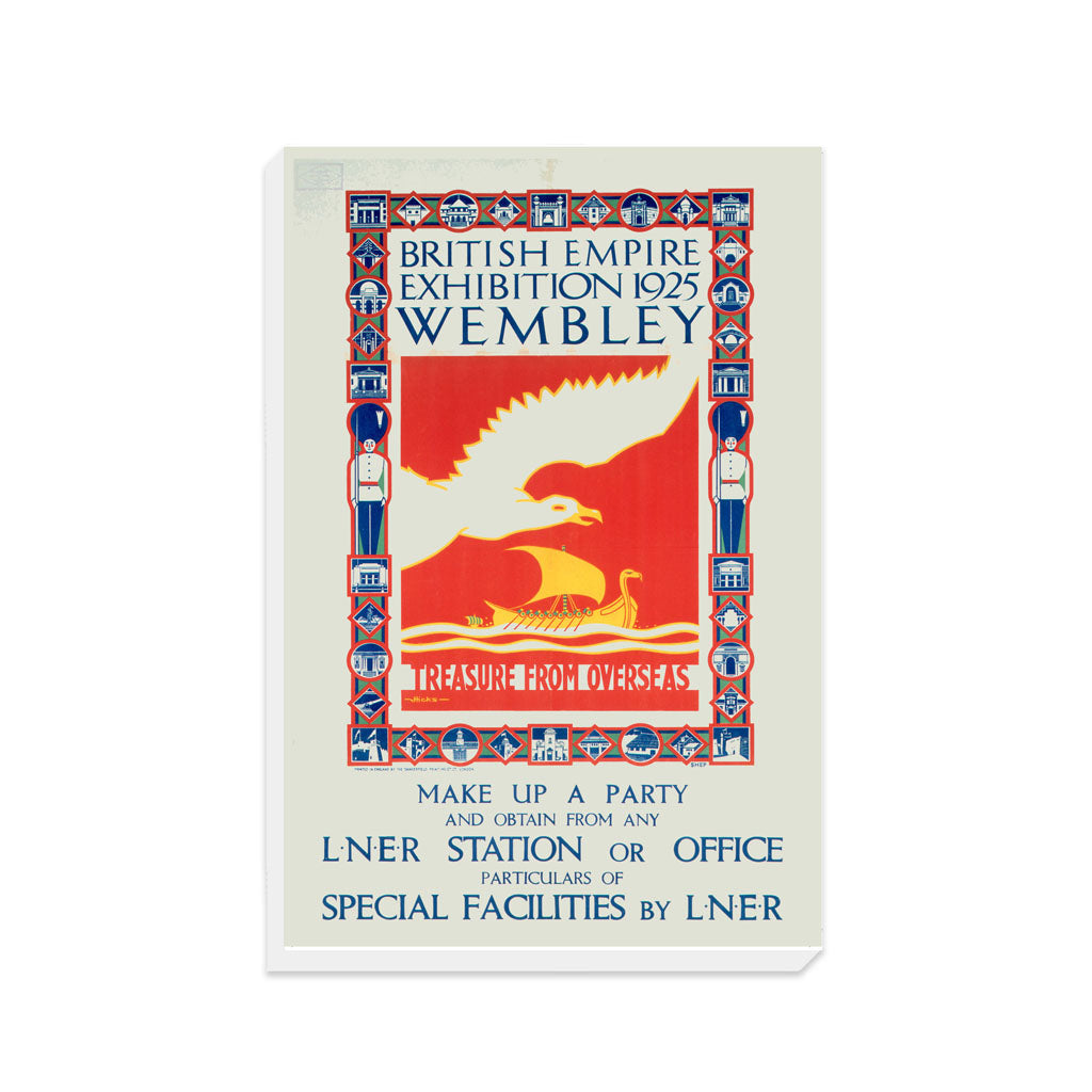 British Empire Exhibition - Treasure from overseas - Canvas
