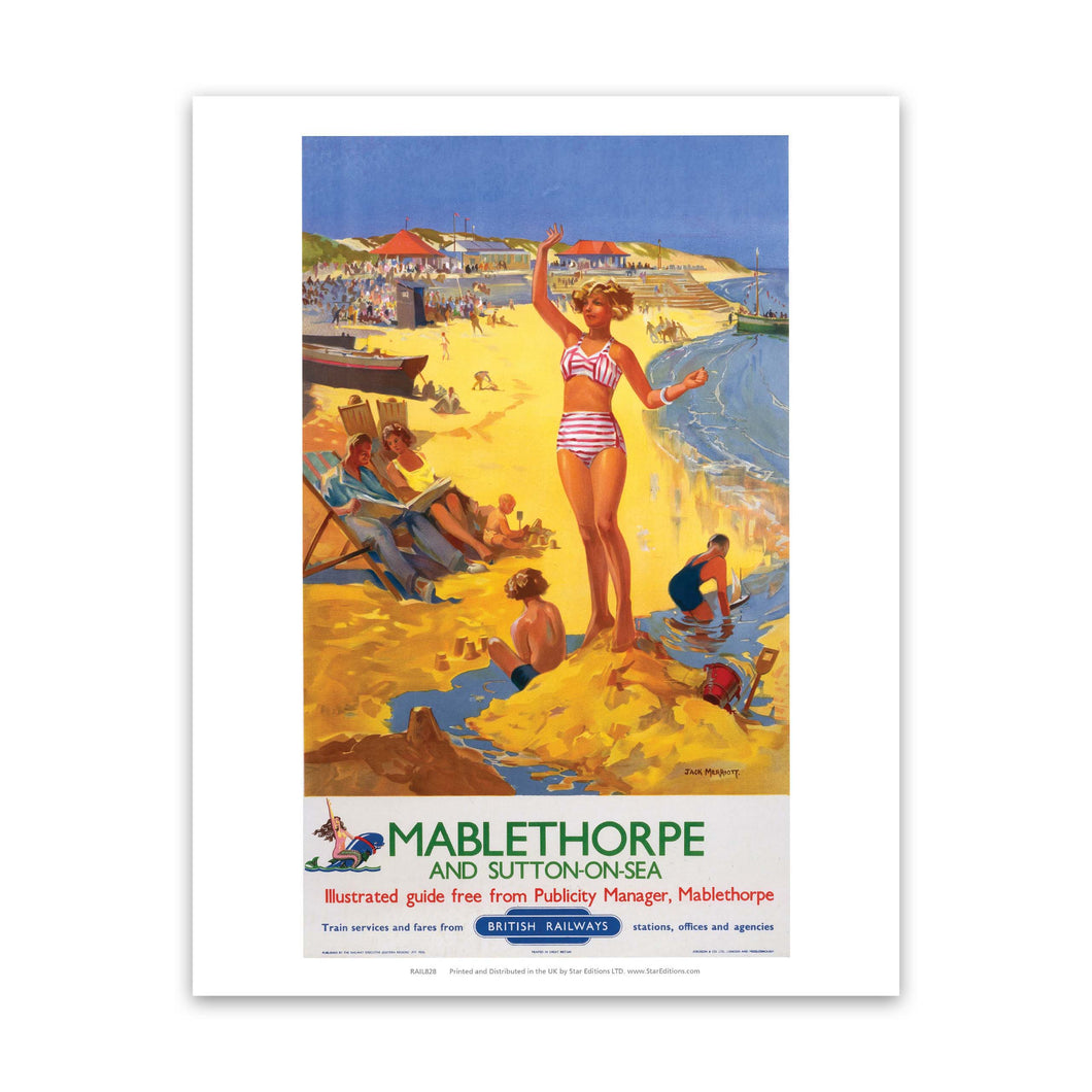 Mablethorpe and Sutton-on-sea Art Print