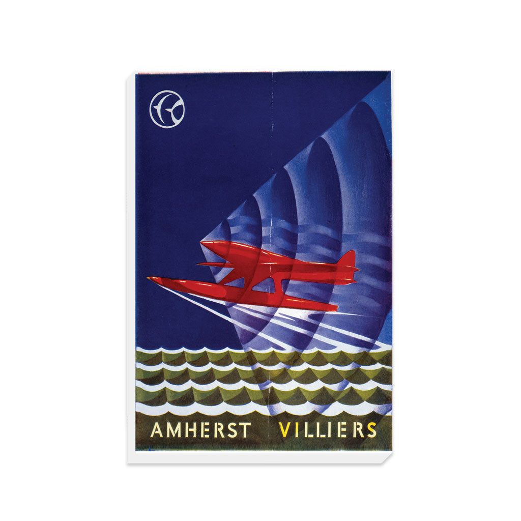 Amherst Villers - Red Plane - Canvas