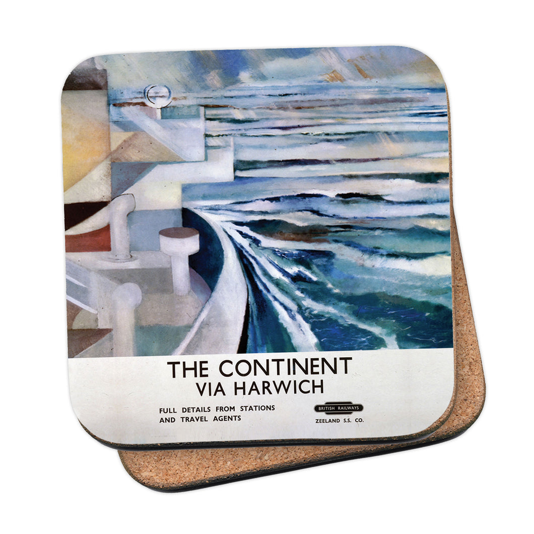 The Continent - Via Harwich British Railways Coaster