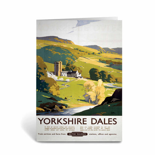 Yorkshire Dales - British Railways Greeting Card