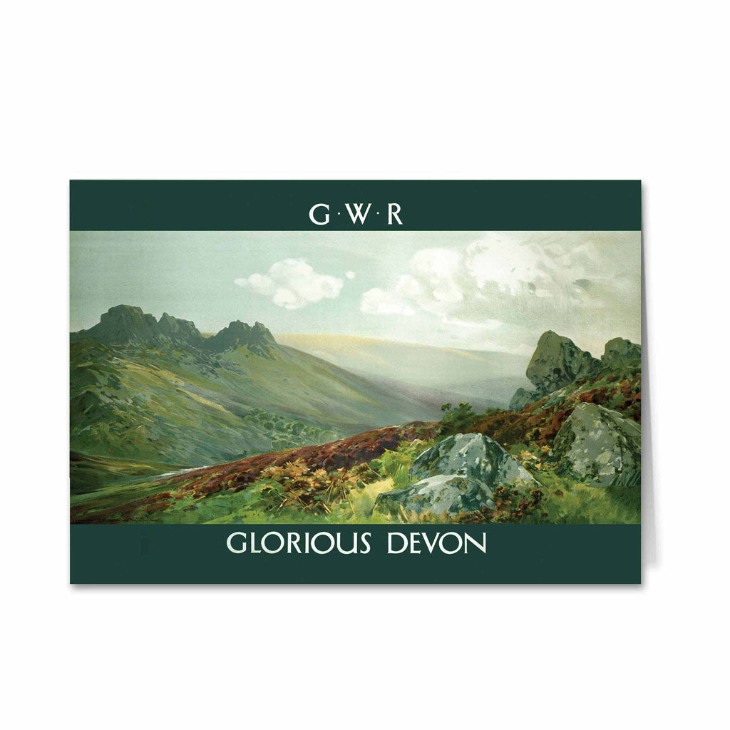 Glorious Devon - GWR Greeting Card