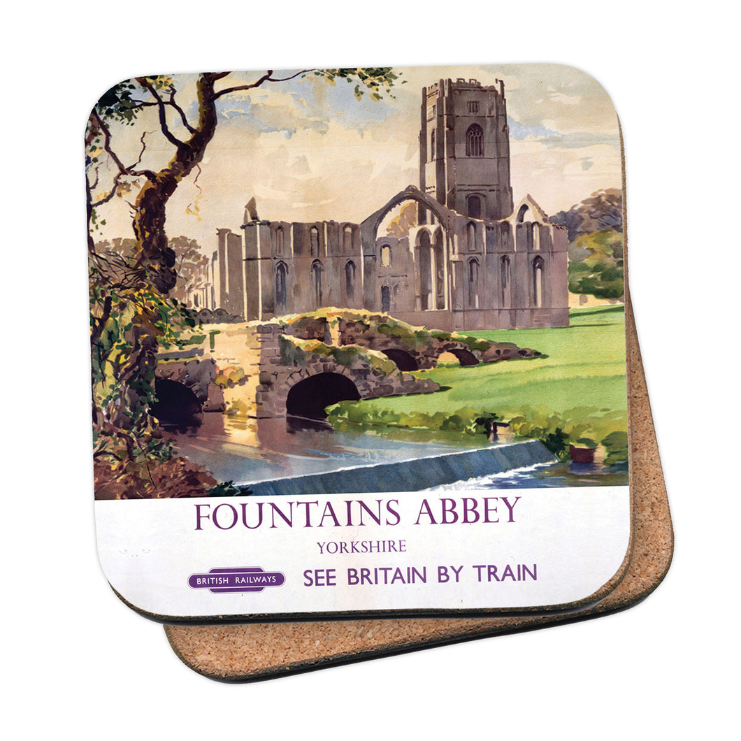 Fountains Abbey Yorkshire - British Railways Coaster