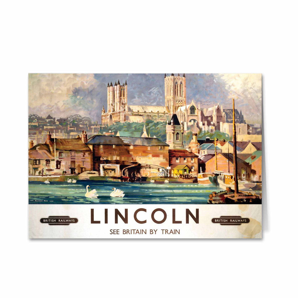Lincoln - British Railways Greeting Card