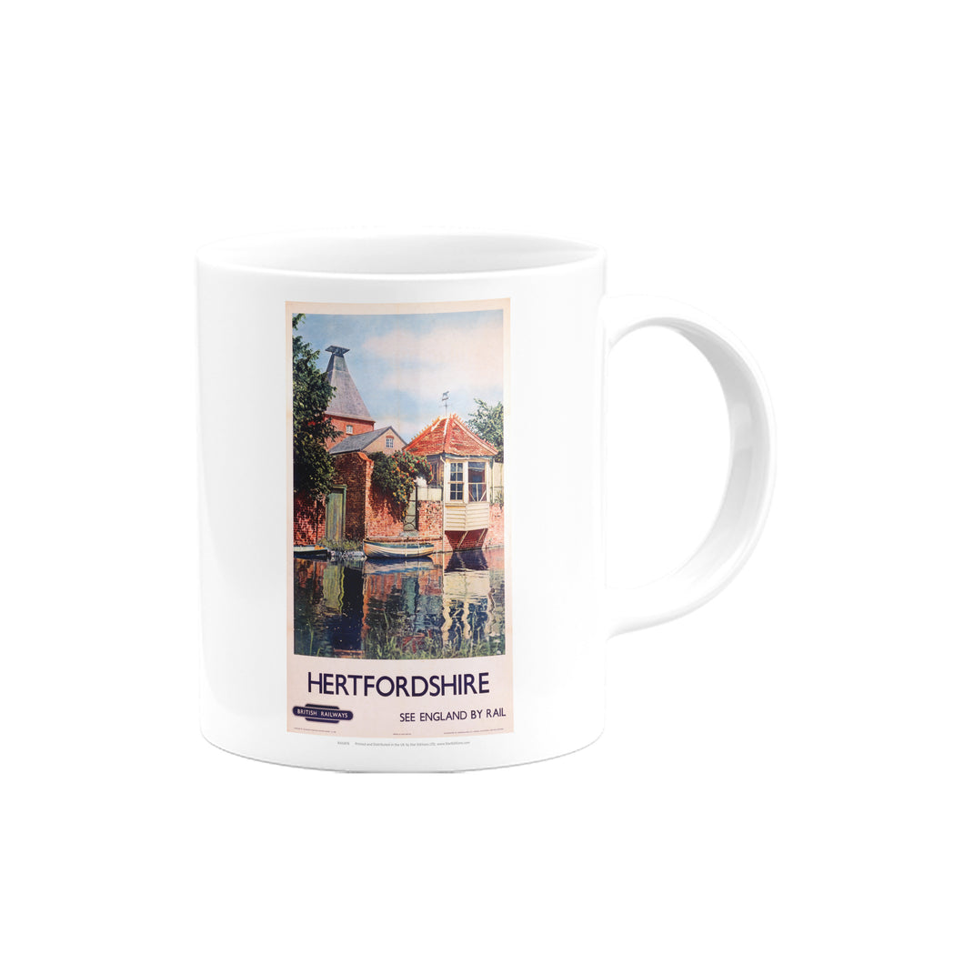 Hertfordshire - See England By Rail British Mug