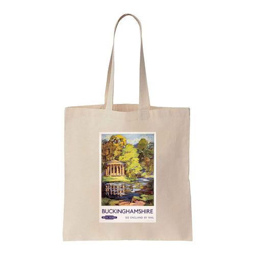 Buckinghamshire - See England By Rail - Canvas Tote Bag