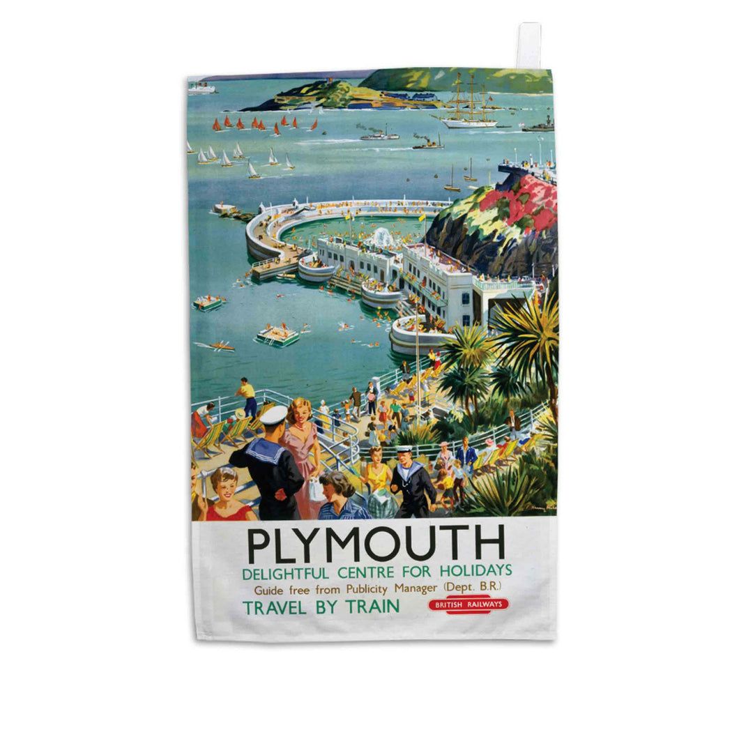 Plymouth - Seaside Delightful Center for holidays - Tea Towel