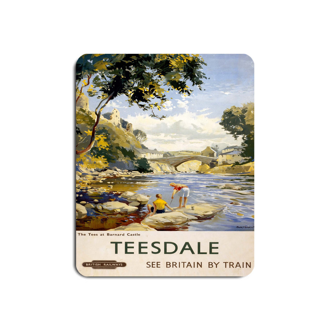 Tees at Barnard Castle - Teesdale - Mouse Mat