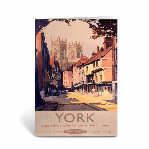 York - British Railways Greeting Card