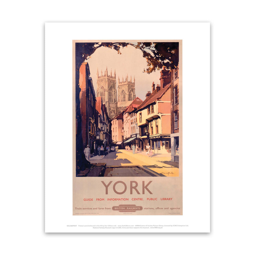 York - British Railways Art Print