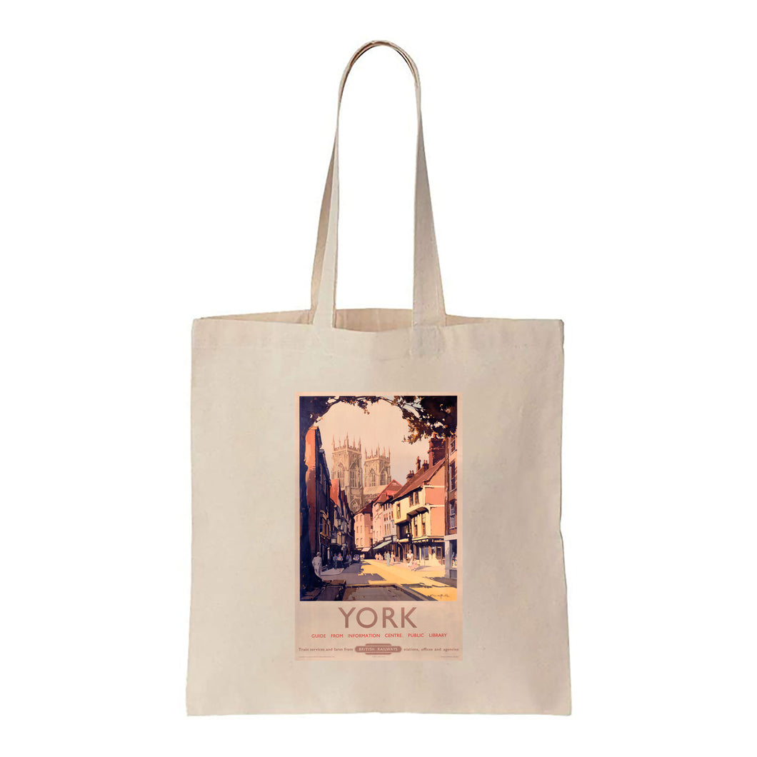 York - British Railways - Canvas Tote Bag