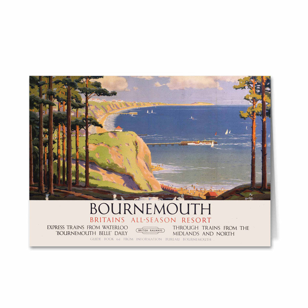 Bournemouth - Britains All-season Resort Greeting Card