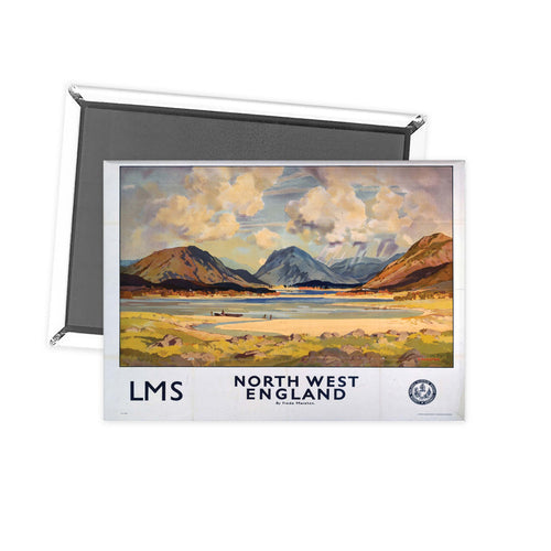 North West England - Rolling hills LMS Fridge Magnet