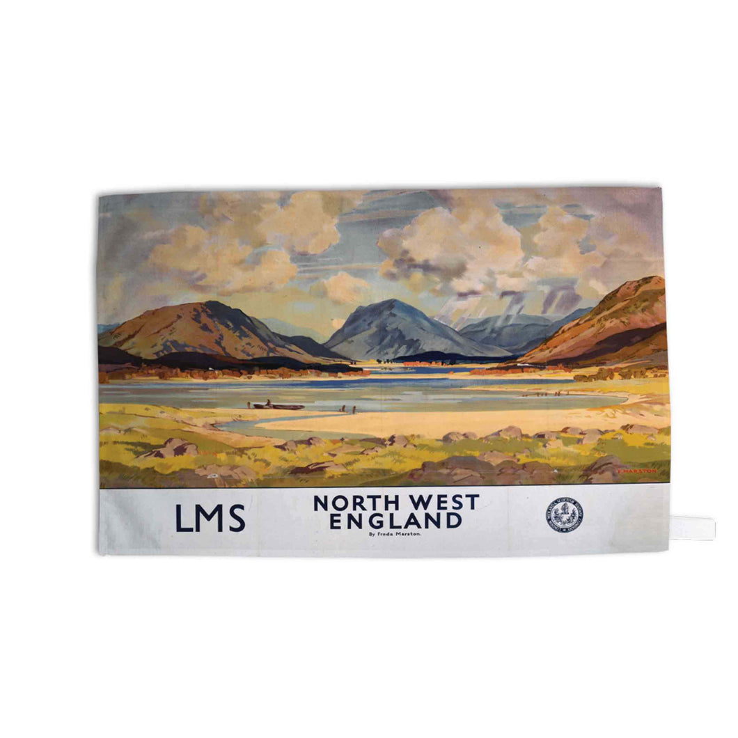 North West England - LMS - Tea Towel