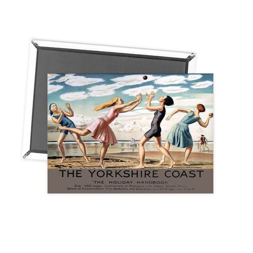 Yorkshire Coast Holiday Handbook - 1100 Pages Fridge Magnet