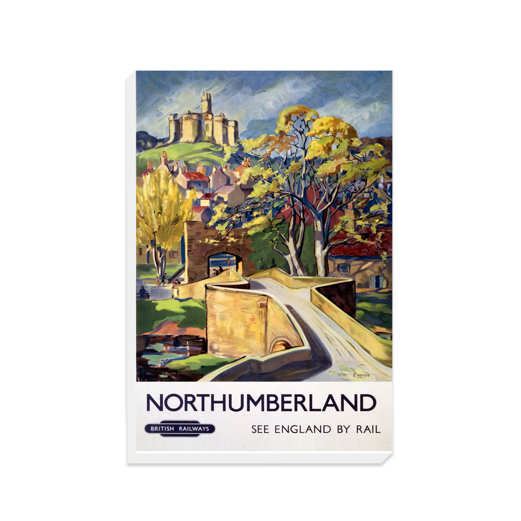 Northumberland - British railways - Canvas