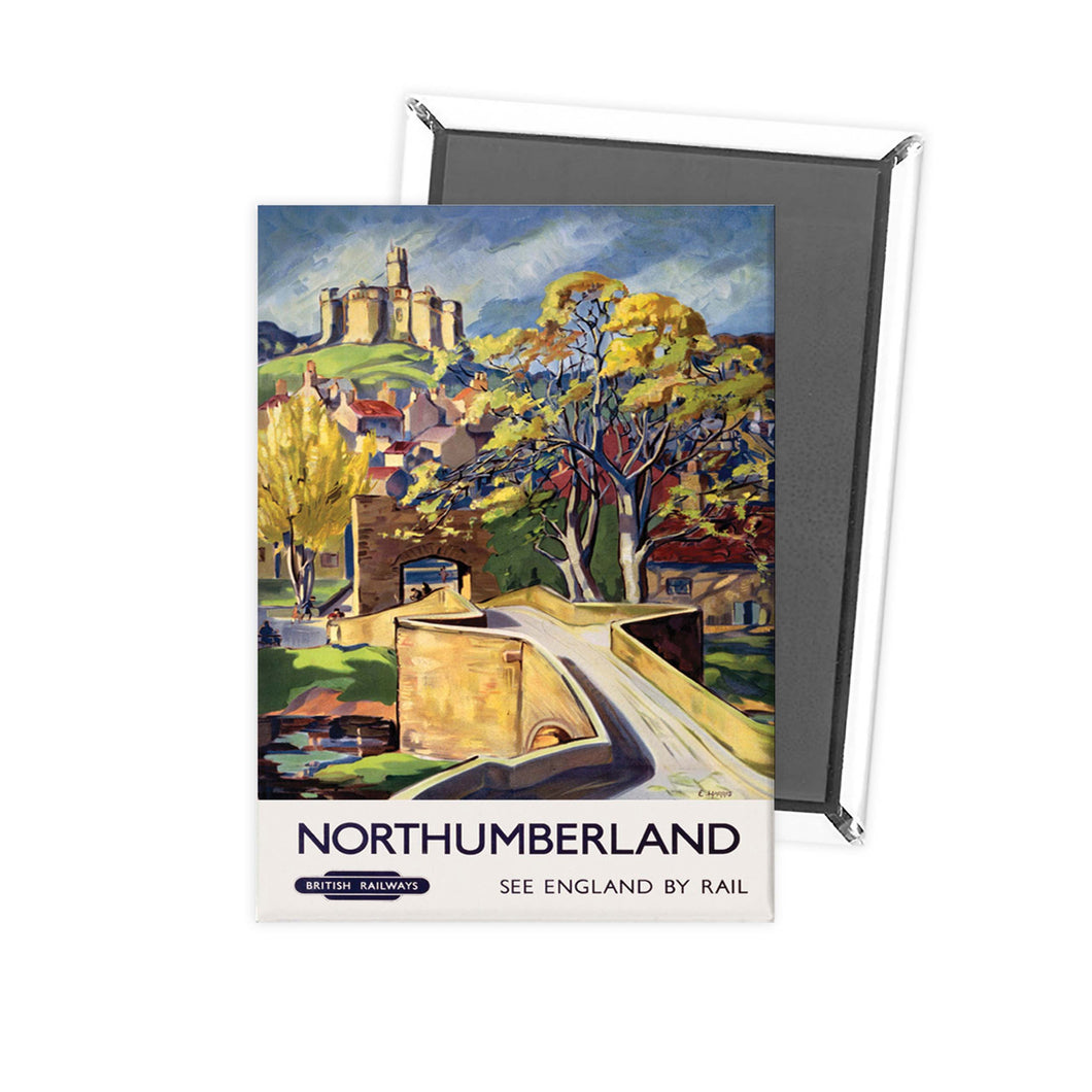 Northumberland bridge - British railways Fridge Magnet
