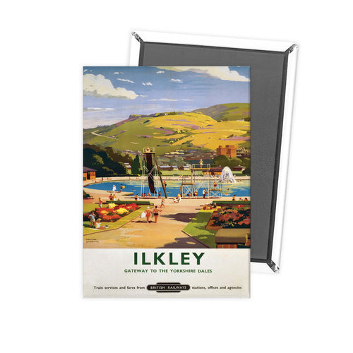 Ilkley - gateway to the Yorkshire Dales Fridge Magnet