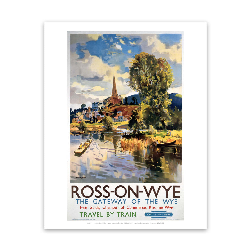 Ross-on-Wye, Gateway of the Wye Art Print