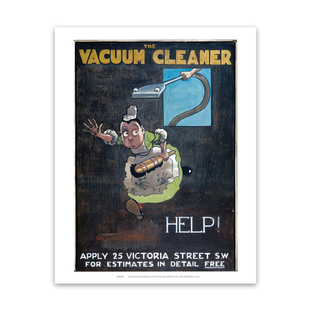 The Vacuum Cleaner - HELP! Art Print