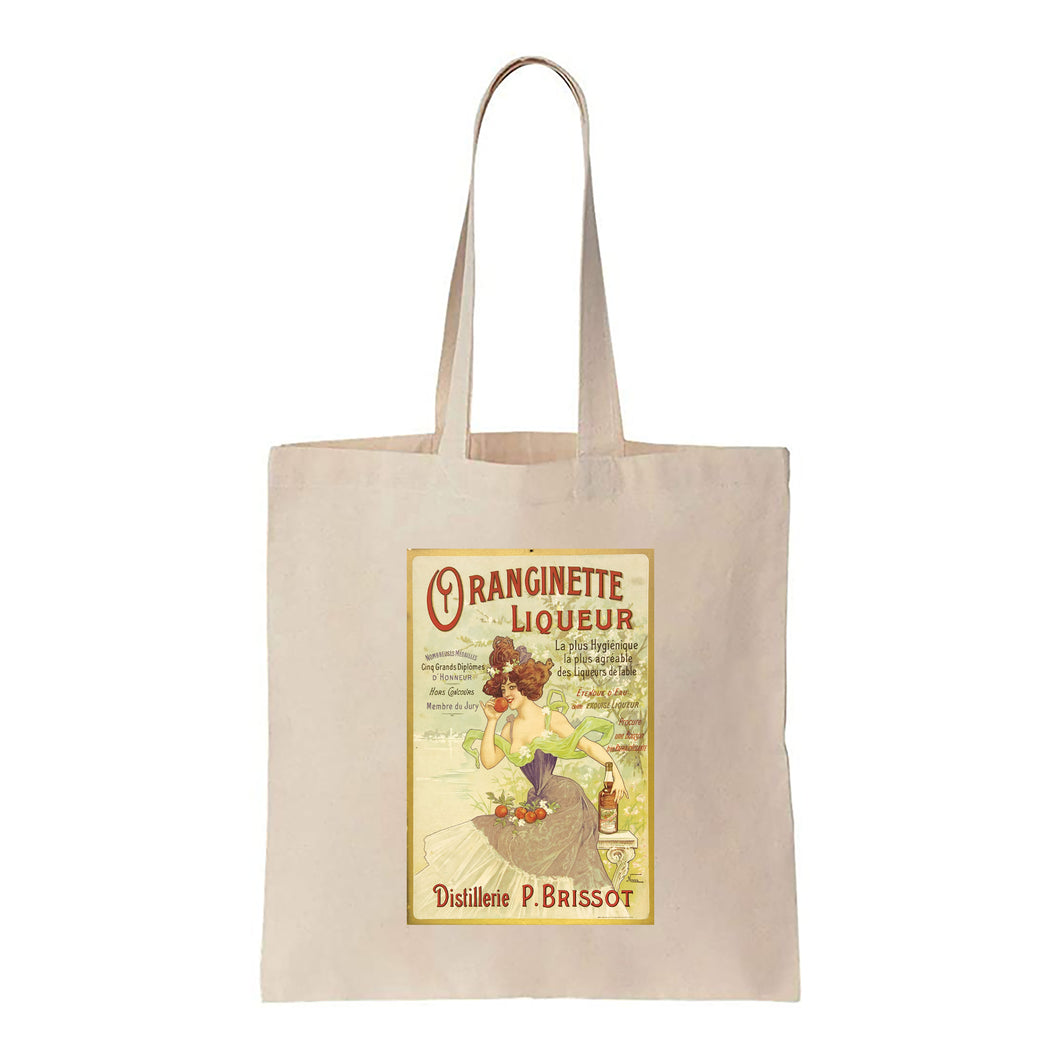 Oranginette Liqueur - Canvas Tote Bag