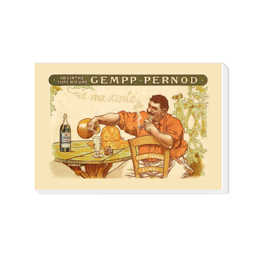 Gemp-Pernod, Absinthe Superieure - Canvas