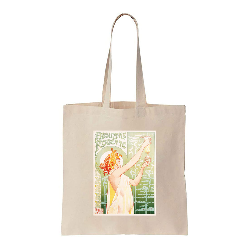 Absinthe Robette - Canvas Tote Bag