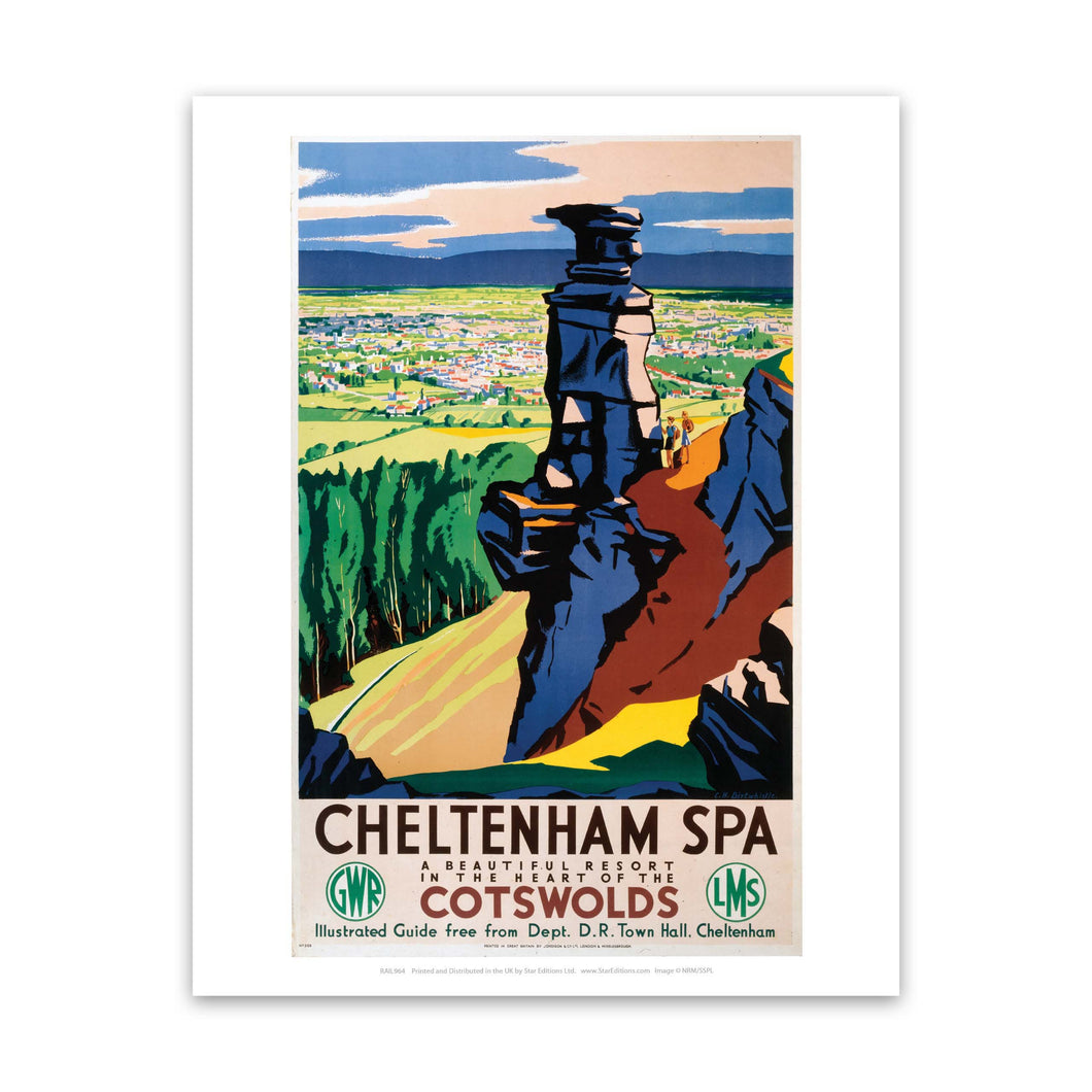 Cheltenham Spa - Beautiful resort in the heart of the Cotswolds Art Print