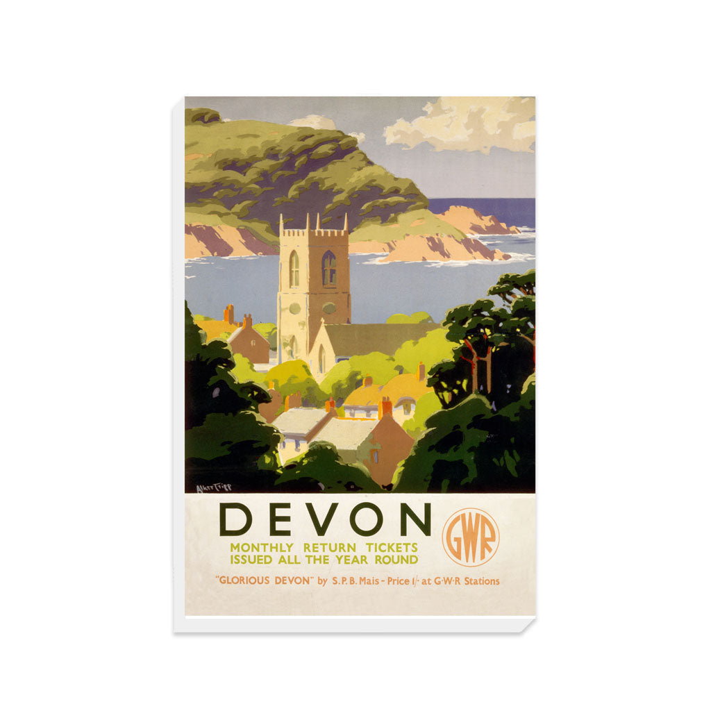 Devon - Glorious Devon GWR - Canvas