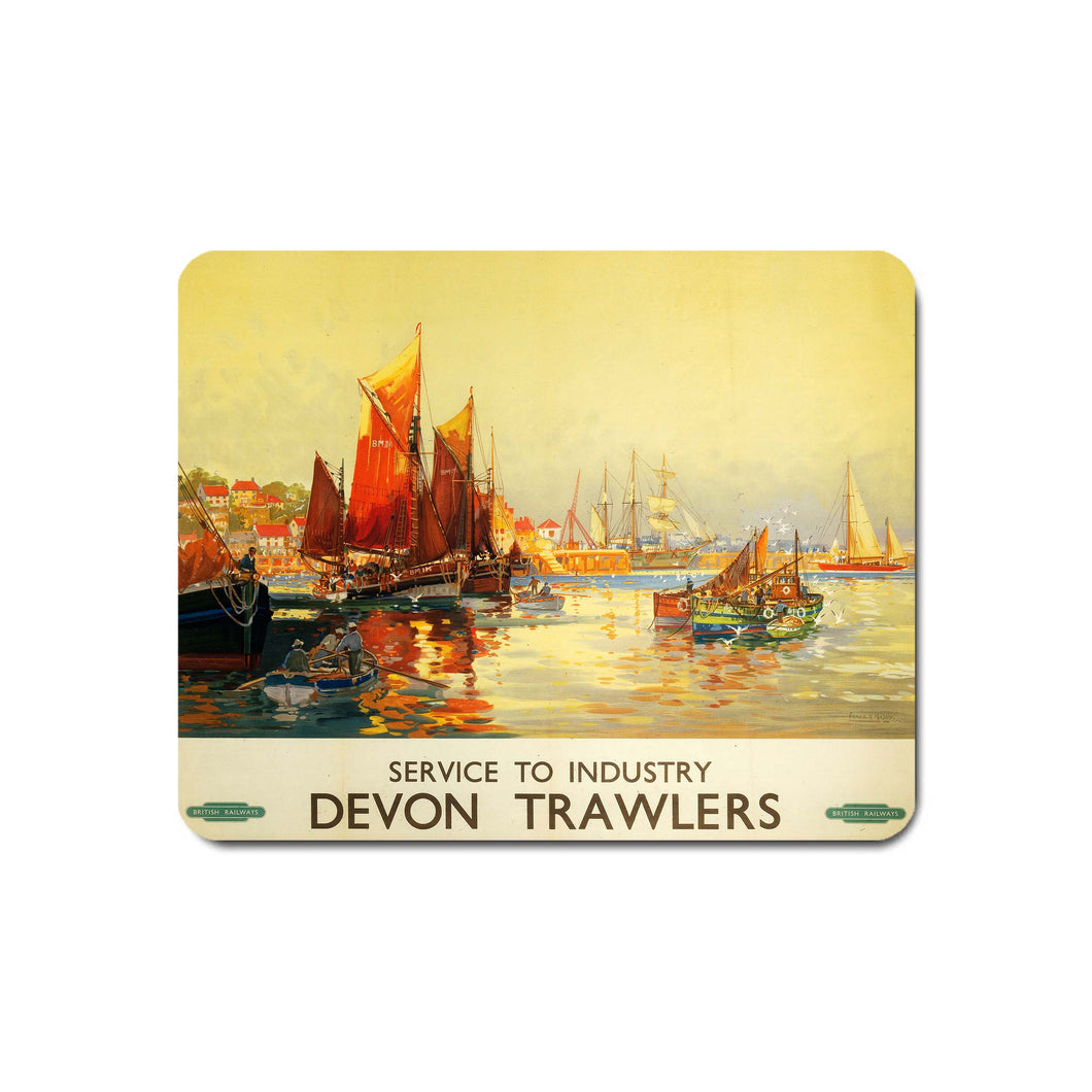 Devon Trawlers - Service to Industry - Mouse Mat