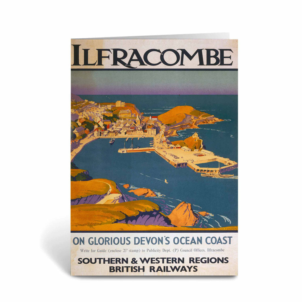 Ilfracombe - Glorious Devon Ocean Coast Greeting Card