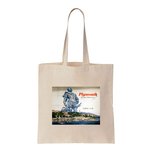 Plymouth Spirit of Drake Lives on - GWR and Southern Rail - Canvas Tote Bag