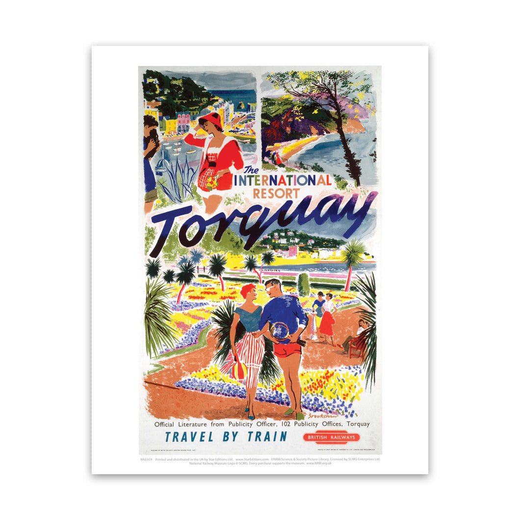 International Resort of Torquay Art Print