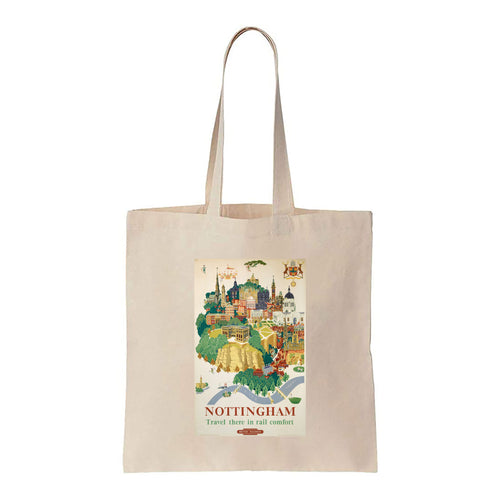 Nottingham British Railways, 1953 - Canvas Tote Bag