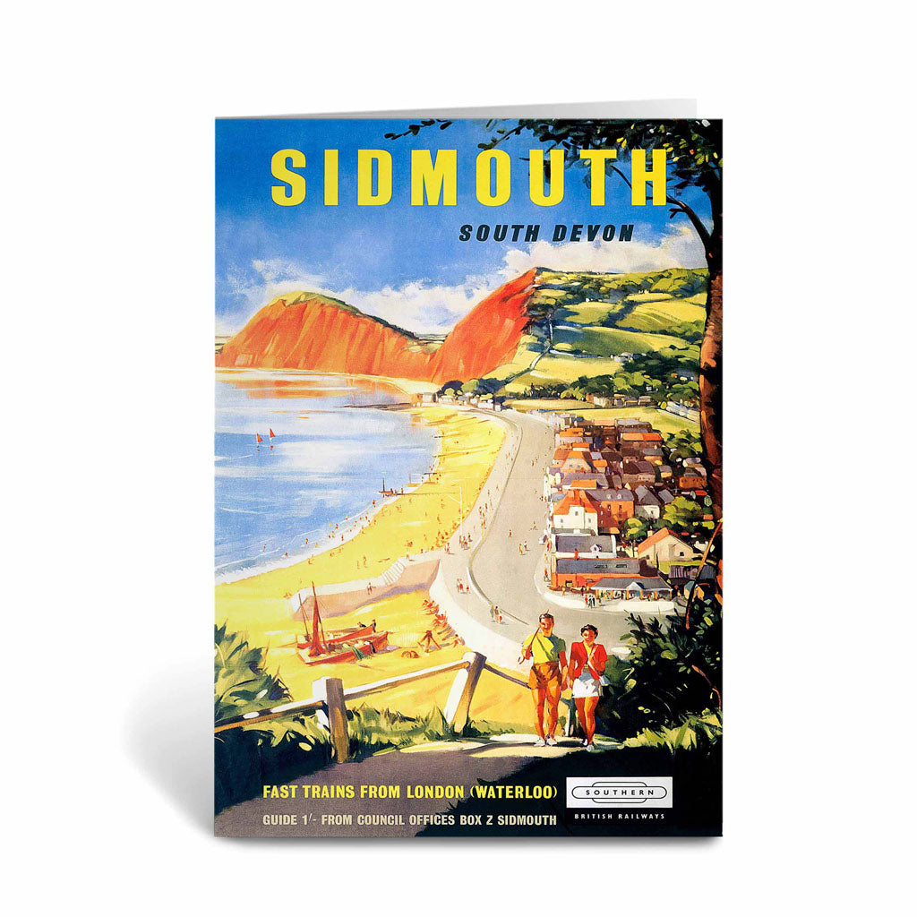 Sidmouth, South Devon Greeting Card