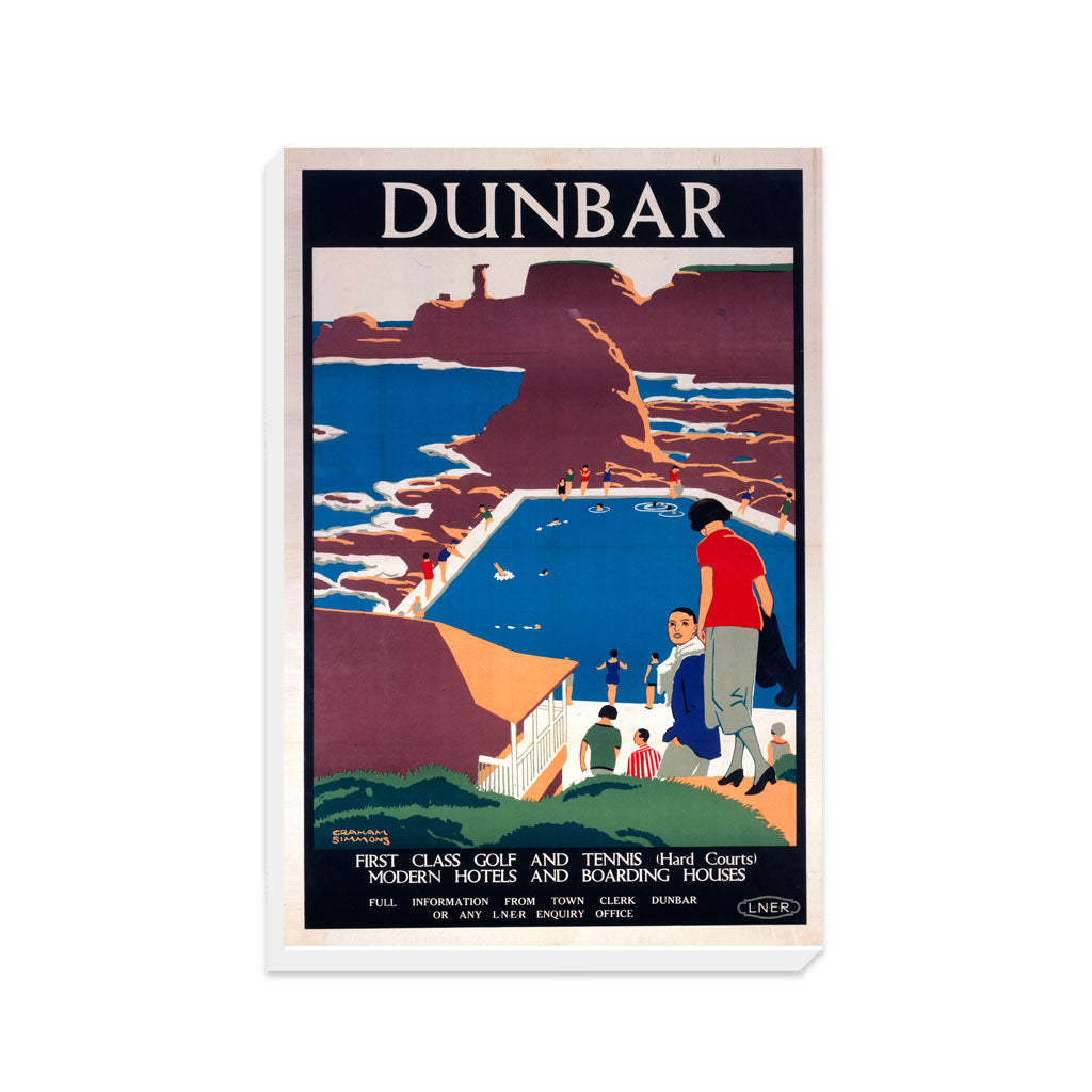 Dunbar, LNER poster, 1923-1947 - Canvas