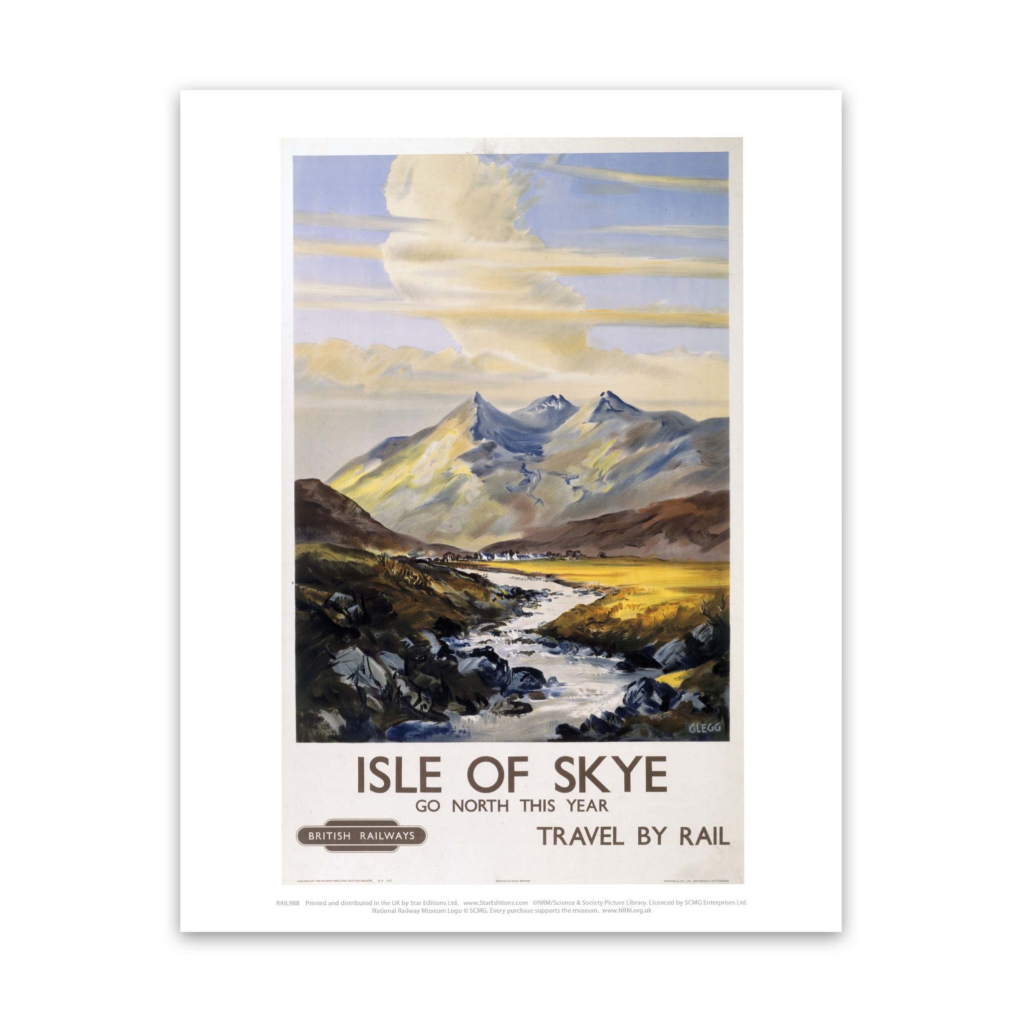 Poster Voyage Isle Of Skye Neist Point - Format 40x30 Cm (4:3), Impression HD Sur Papier Photo 260g/m² | Décoration Murale Paysage Écosse
