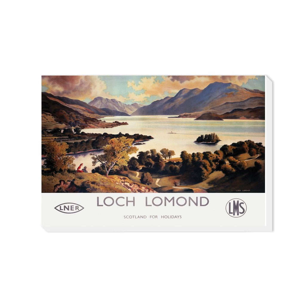 Loch Lomond, Scotland for Holidays - Canvas