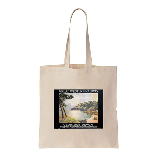 Great Western Railway - Glorious Devon - Canvas Tote Bag