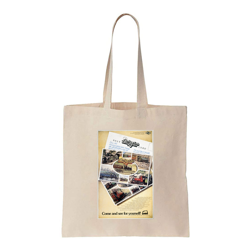 The Great Little Trains of Wales - Canvas Tote Bag
