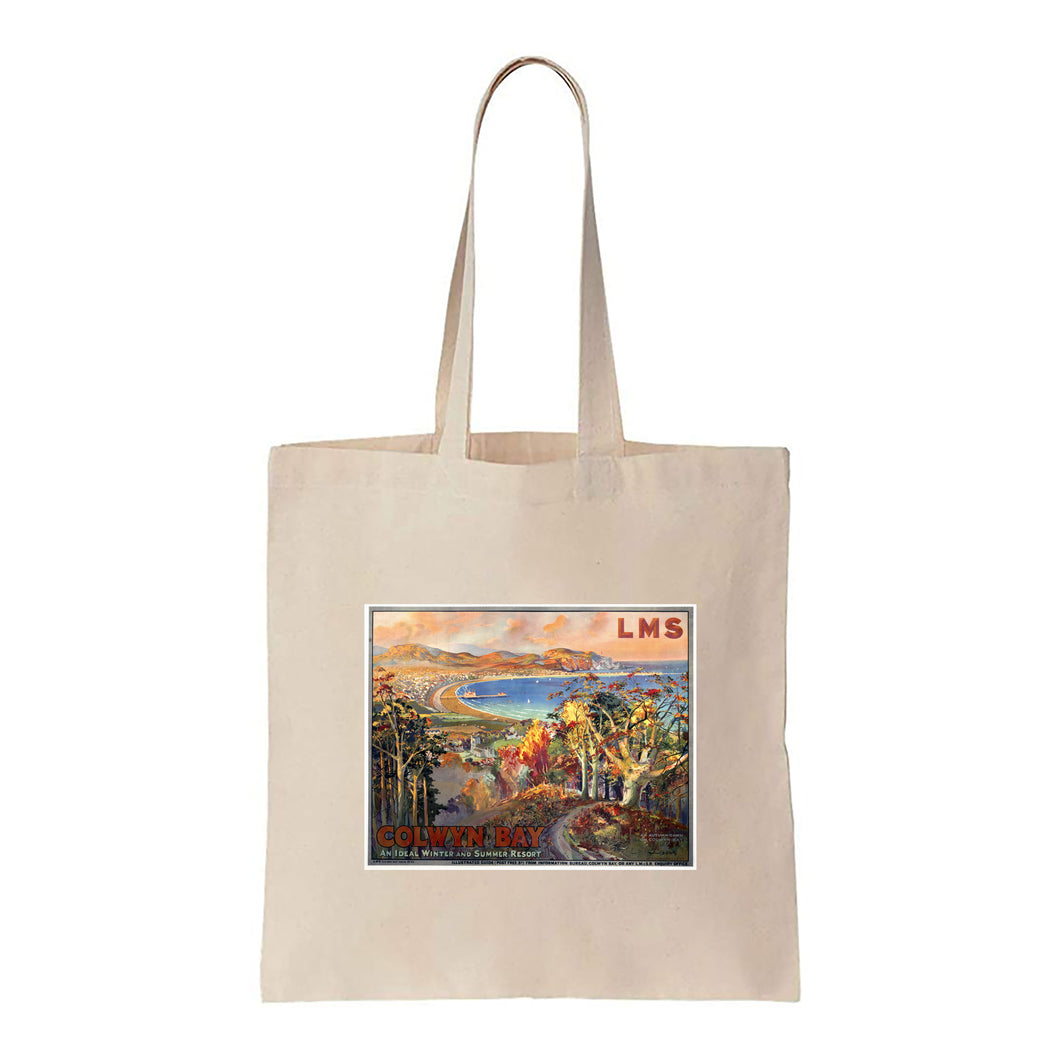 Colwyn Bay, Ideal Winter and Summer Resort - Canvas Tote Bag