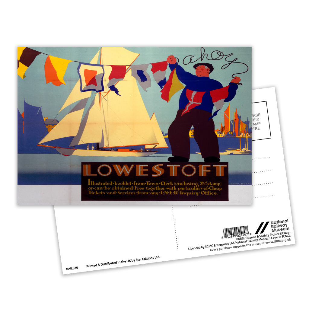 Lowestoft Postcard Pack of 8
